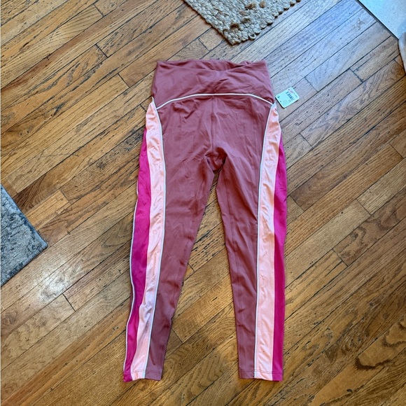 Free People Other - FP Movement by Free People Never Better 7/8 leggings colorblock leggings sz: M